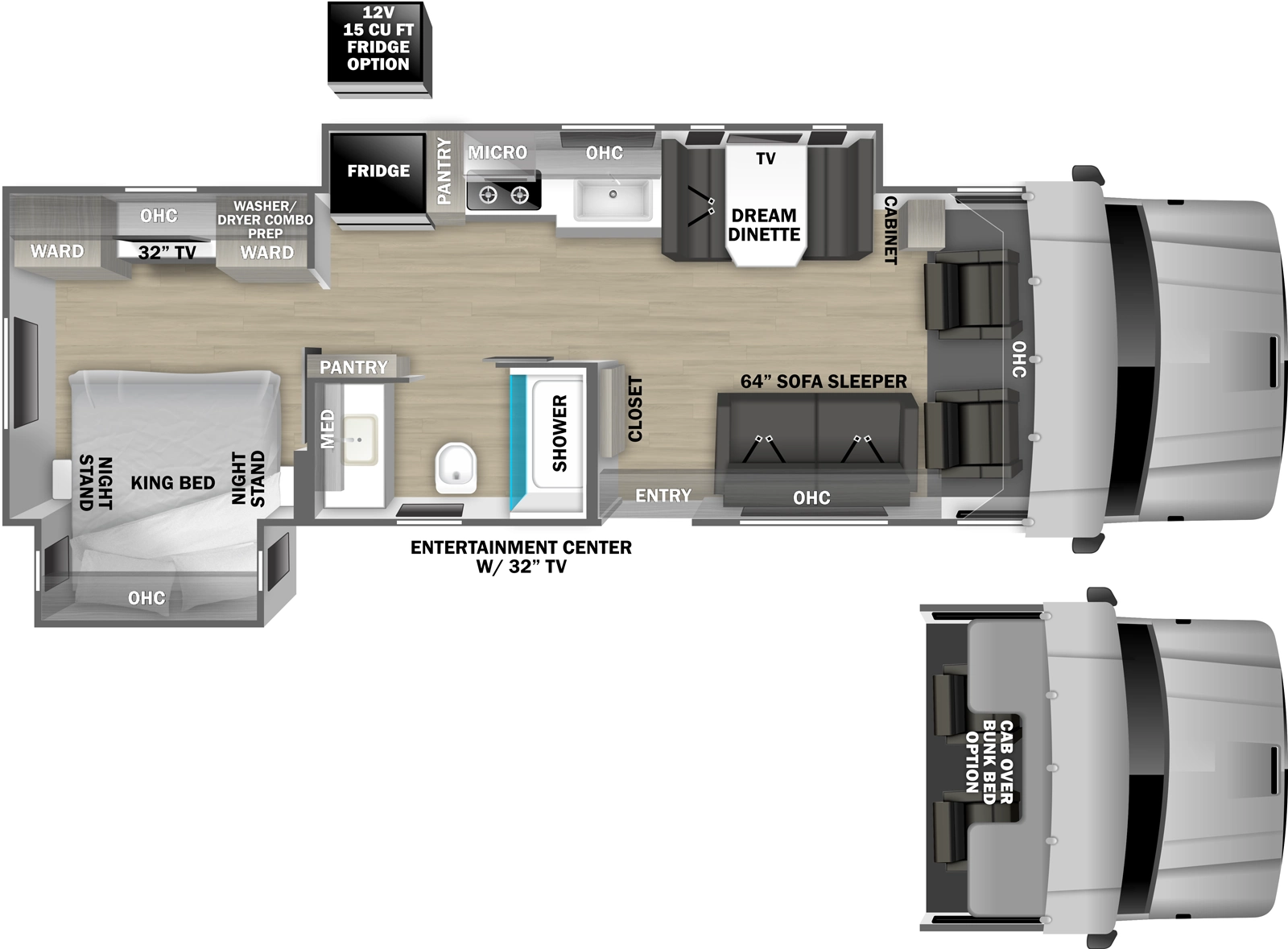 Dynaquest Xl 3200KD Floorplan